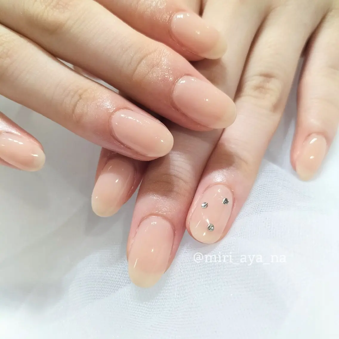 ネイル 新宿代々木/キレイめ ちゅるん/miriのネイルデザイン