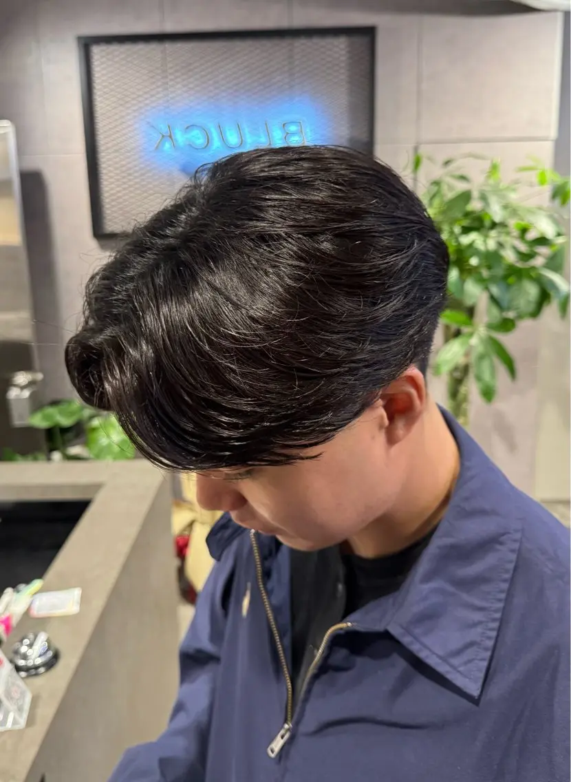 【🔷朝のセットが楽すぎる🔷】骨格矯正カット＋ニュアンスパーマの写真