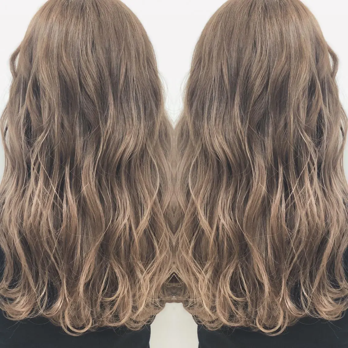 ロング カラー ダブルカラー グラデーションカラー ハイライトカラー ハイライト BREK 袋井店のヘアスタイル