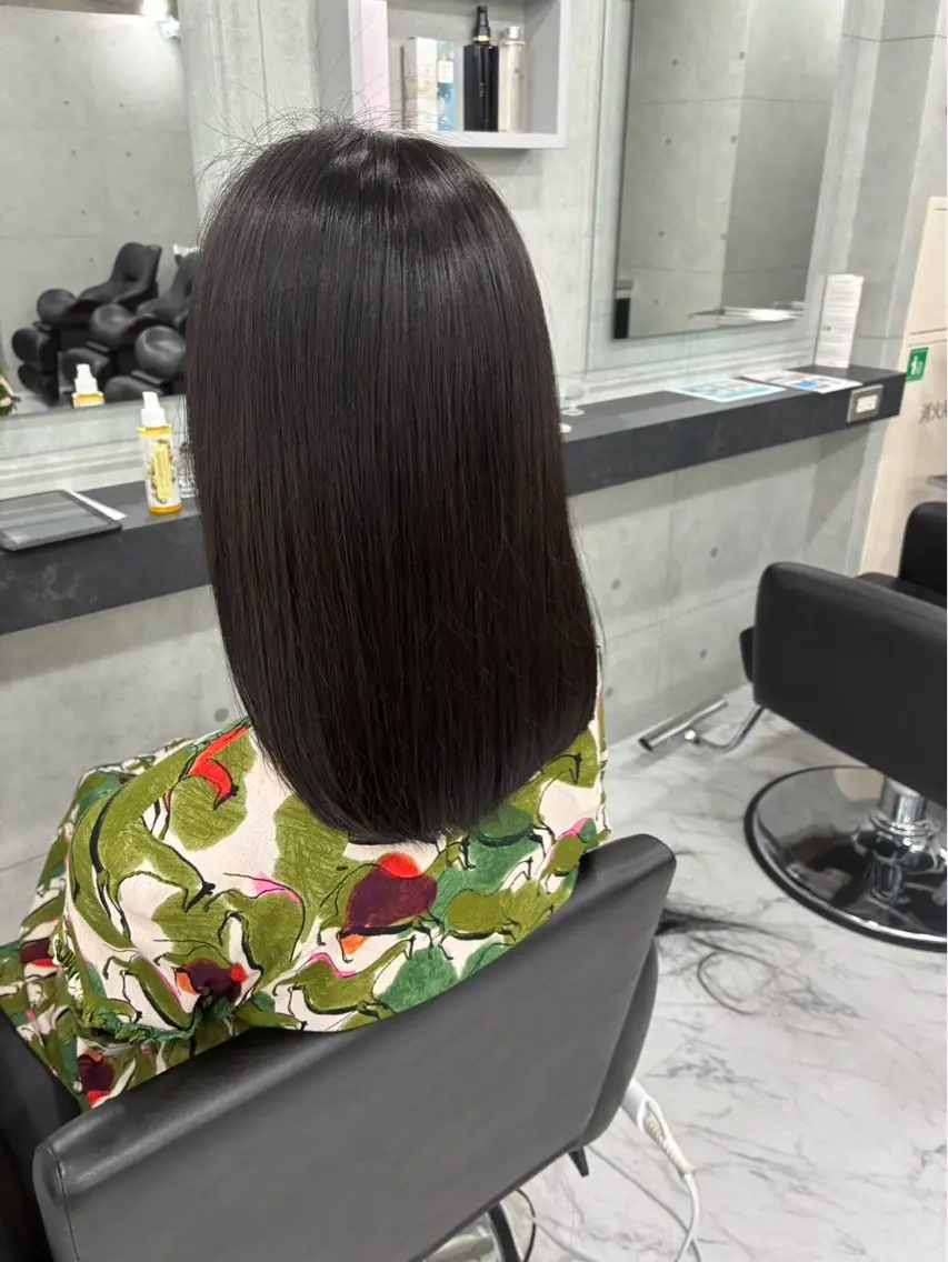 ロング カラー カット ヘアカラー トリートメント Endearing 🌟銀座のヘアスタイル