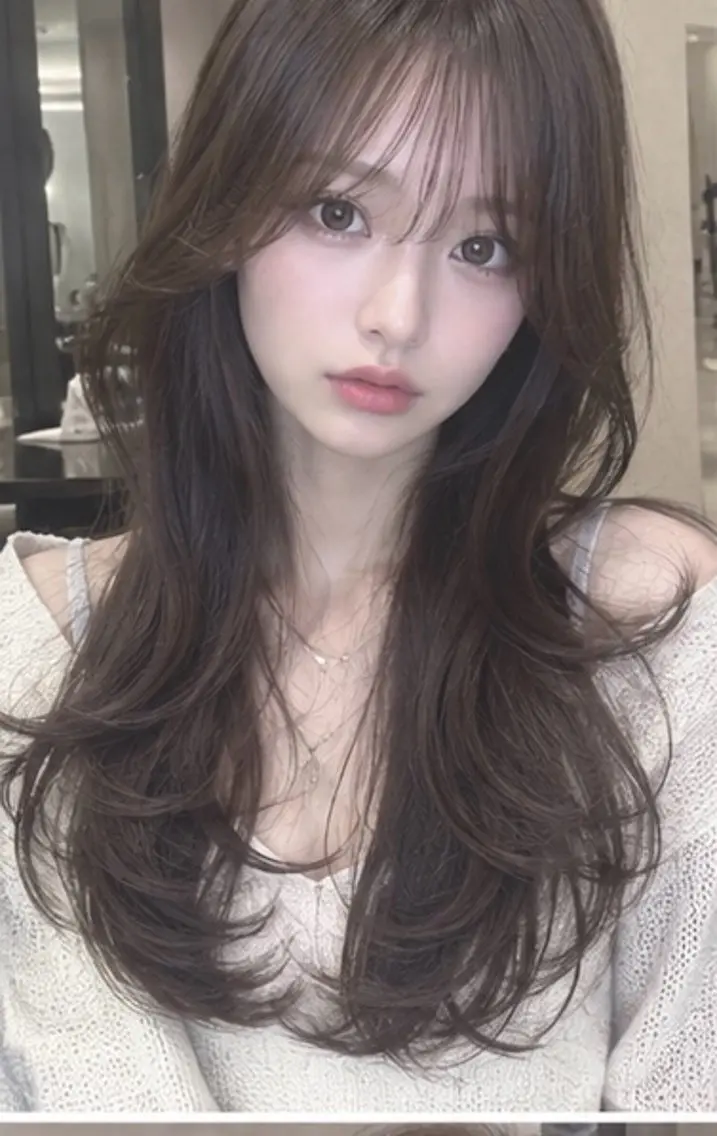 ロング 大竹 椿咲のヘアスタイル
