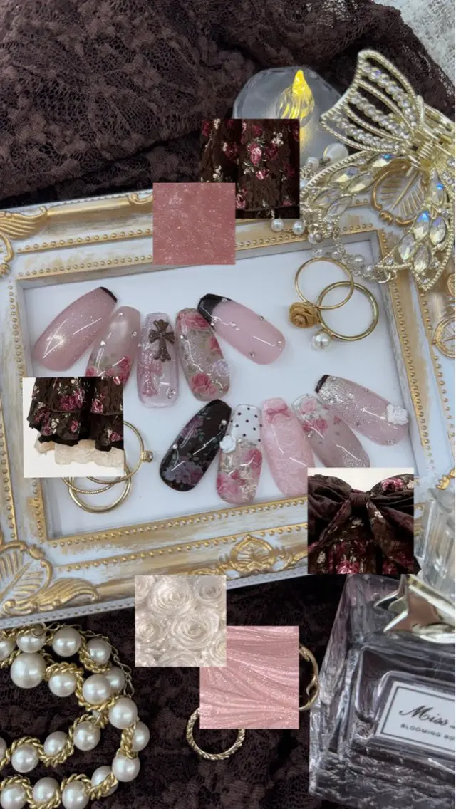ネイル クリアネイル ハンドネイル 1ga_ cullのネイルデザイン