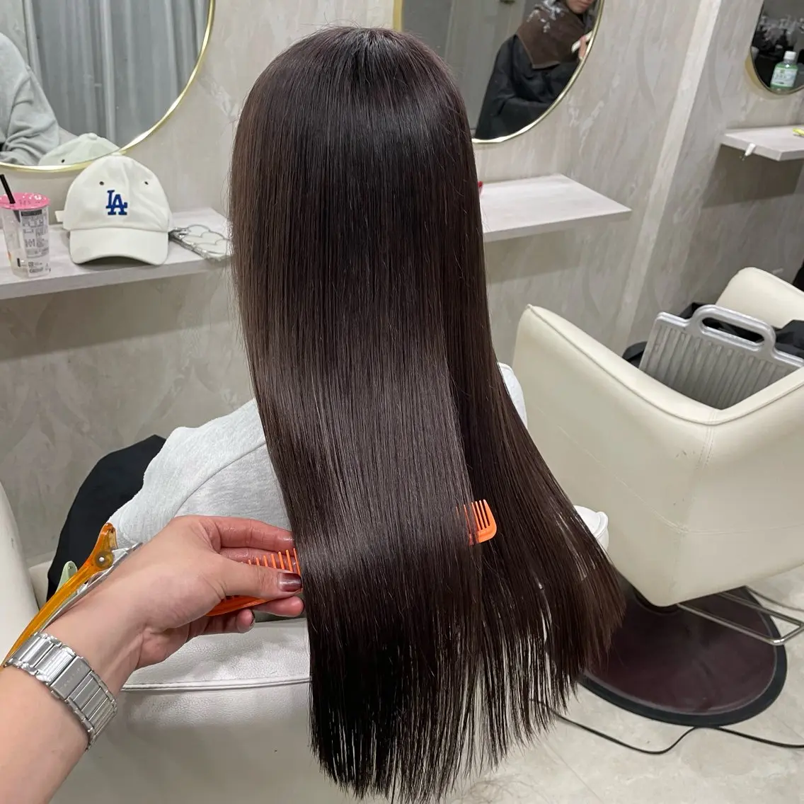 ロング ヘアカラー トリートメント 🌟ハイトーン/ボブ /RYOJU🌟のヘアスタイル