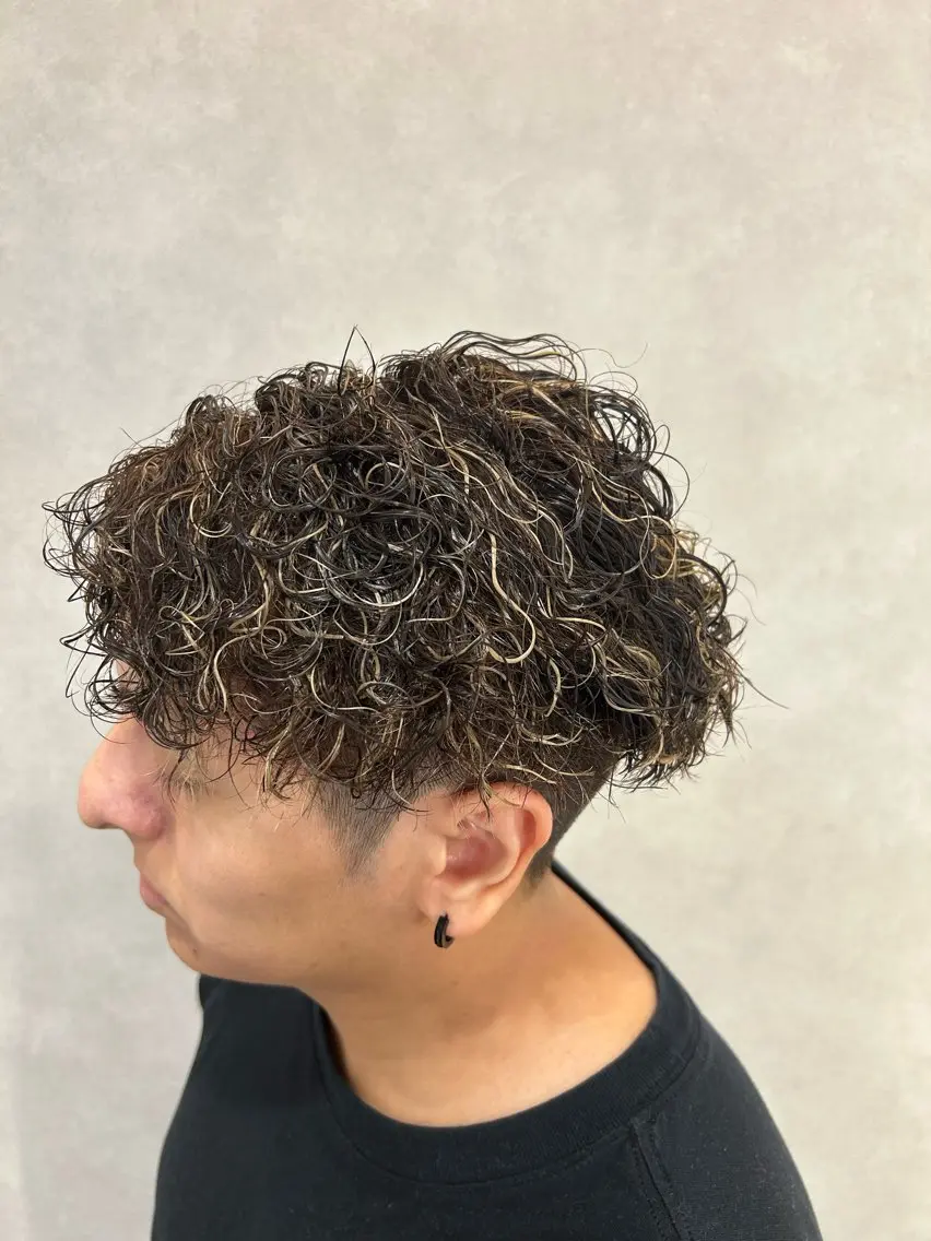 パーマ パーマ トガシ マリナのヘアスタイル