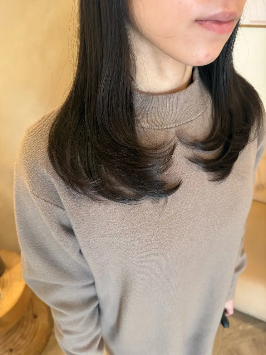 ロング 市原亮/塩釜口/ ツイスパ/波巻きのヘアスタイル