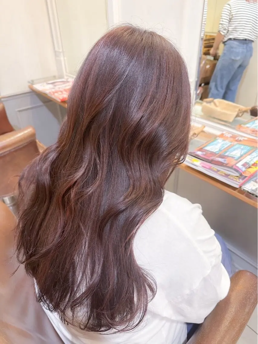 カラー 金谷 美幸のヘアスタイル