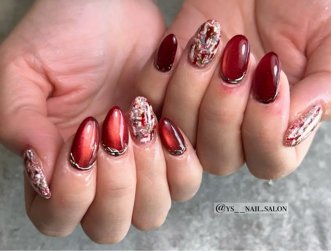 ネイル ハンドネイル Y's nail ˚✧₊YUIのネイルデザイン
