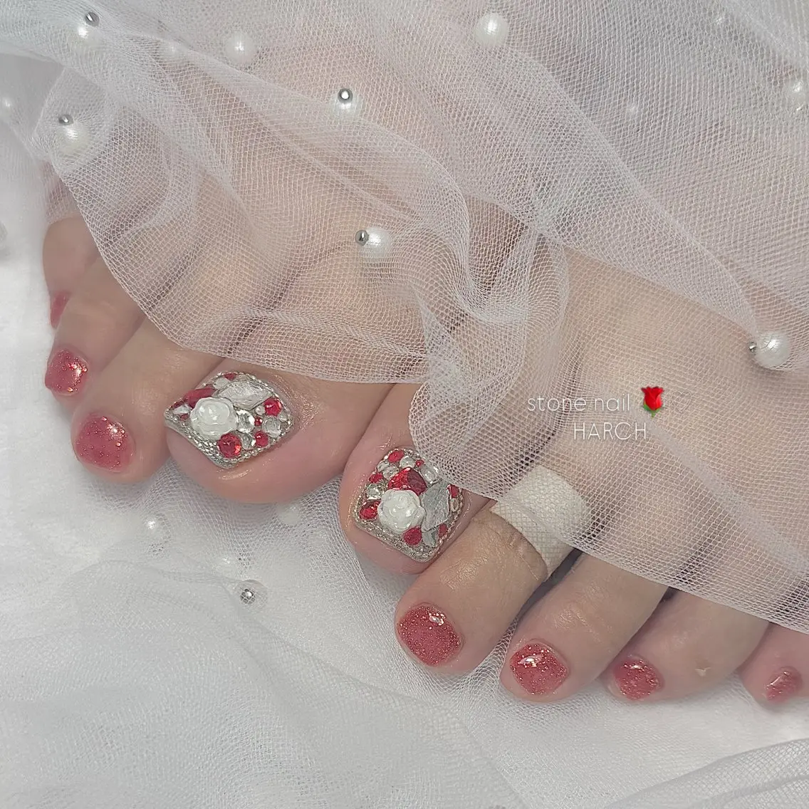 ネイル フットネイル H nailのネイルデザイン
