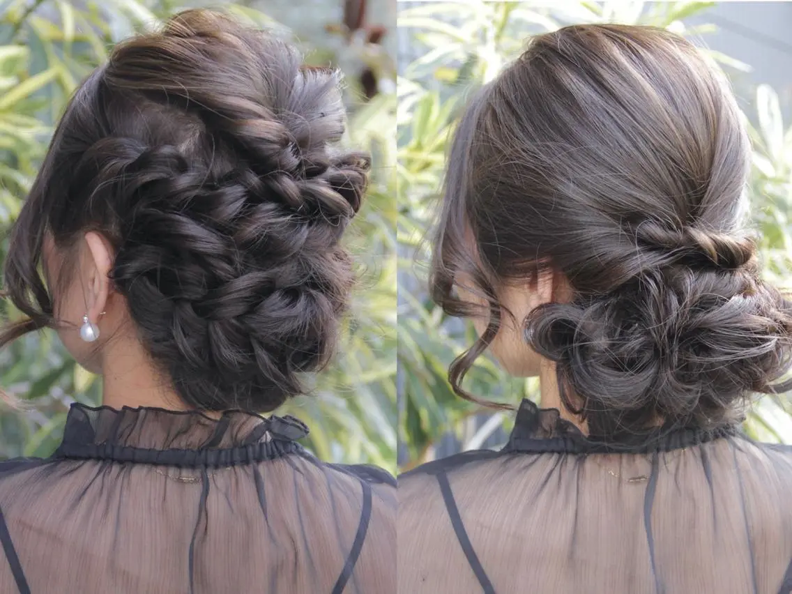 ヘアアレンジ ヘアセット 一人一人の輝きを 心を込めてのヘアスタイル