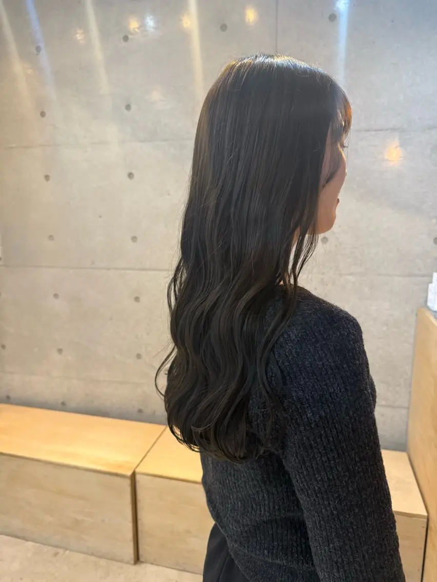 セミロング 🌿朝5分でお洒落 パーマスタイル🌿のヘアスタイル