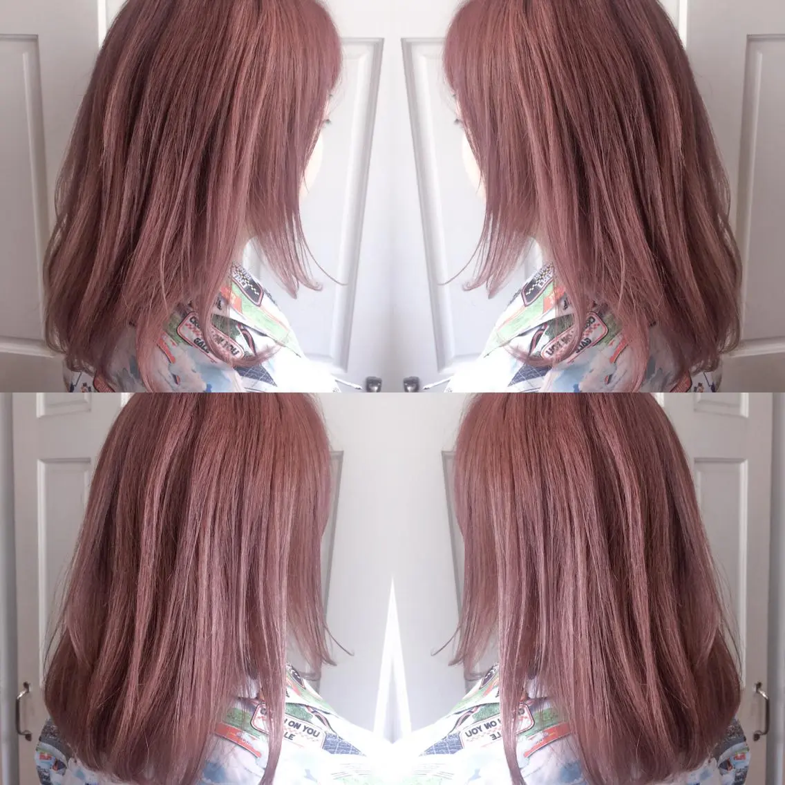 ミディアム ホワイト&レイヤーカ ットエクステ長畠俊輔のヘアスタイル