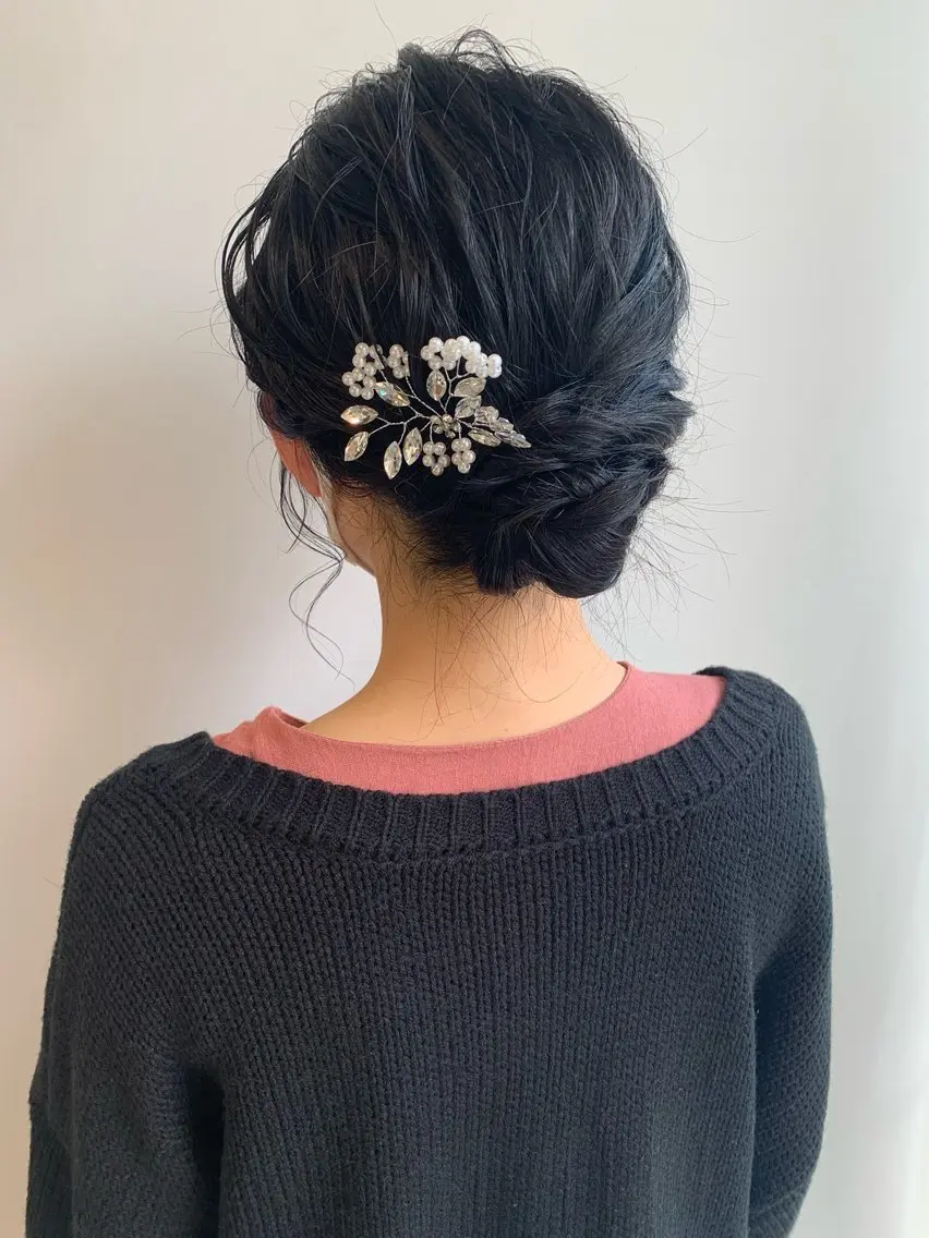 ヘアアレンジ ヘアセット 似合わせ⌇お洒落 カット⌇平野あみのヘアスタイル