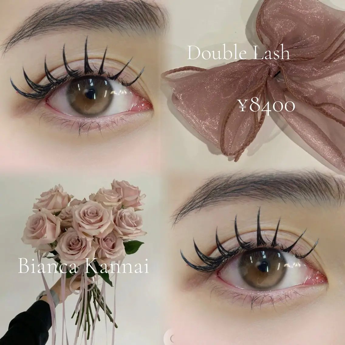 🤍バインドorダブル100束(¥8400)〜120束(¥9400)🤍🎀束感コーティング仕上げ✨120分 横浜関内の写真