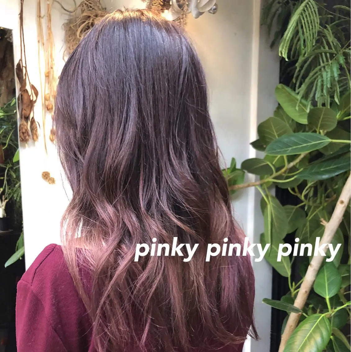 ロング カラー カット ヘアカラー Moca 〰️のヘアスタイル