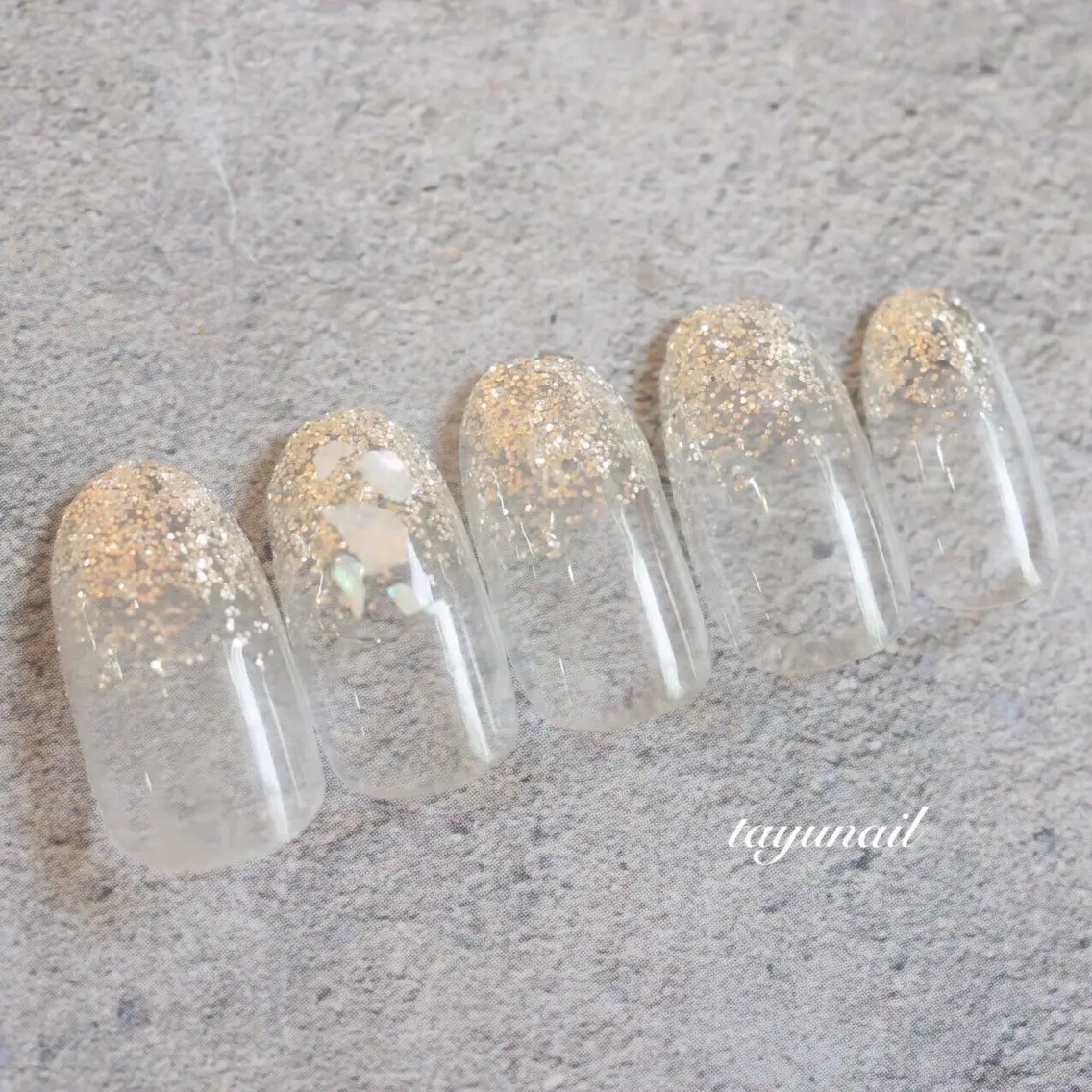 ネイル アートネイル ジェルネイル パラジェル シンプルネイル ハンドネイル ネイルサロン 【たゆnail】のネイルデザイン