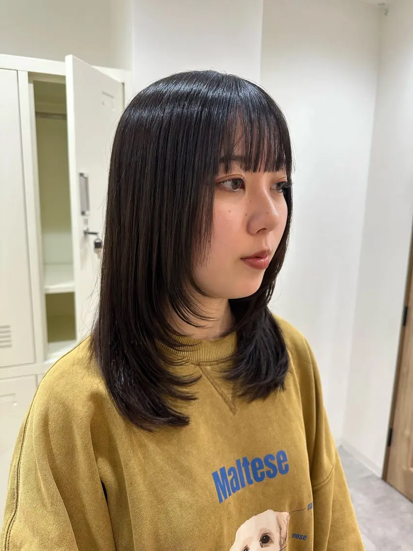 セミロング 🫧MANA レイヤーカット🌙のヘアスタイル