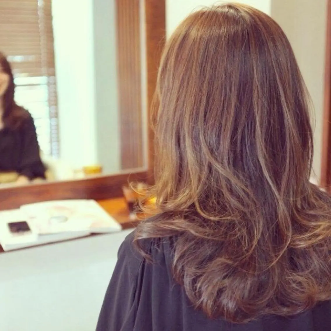 ロング 菊池 邦之のヘアスタイル