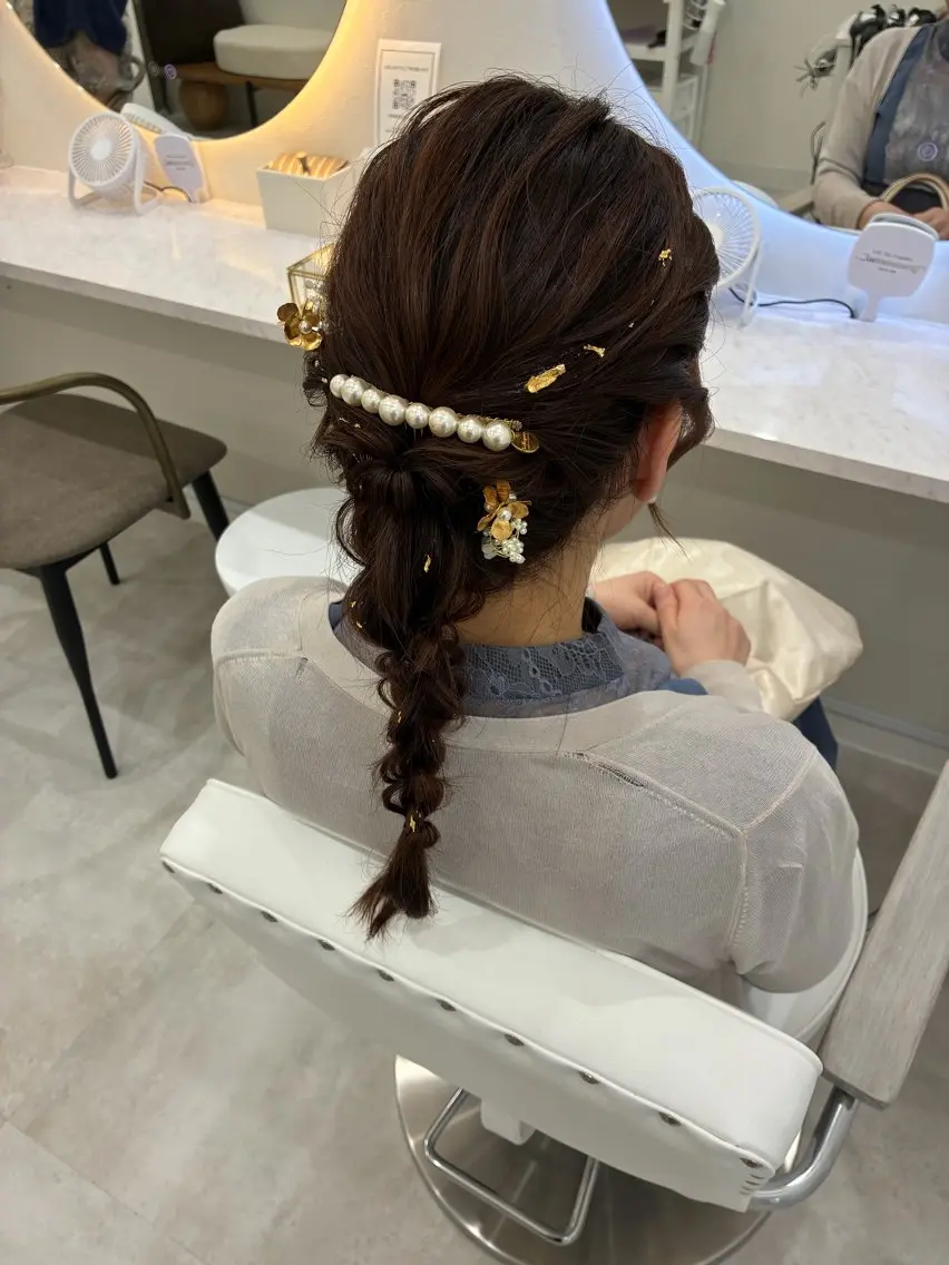 ロング ヘアセット 🫧六本木ヘアセット /ももか🫧のヘアスタイル
