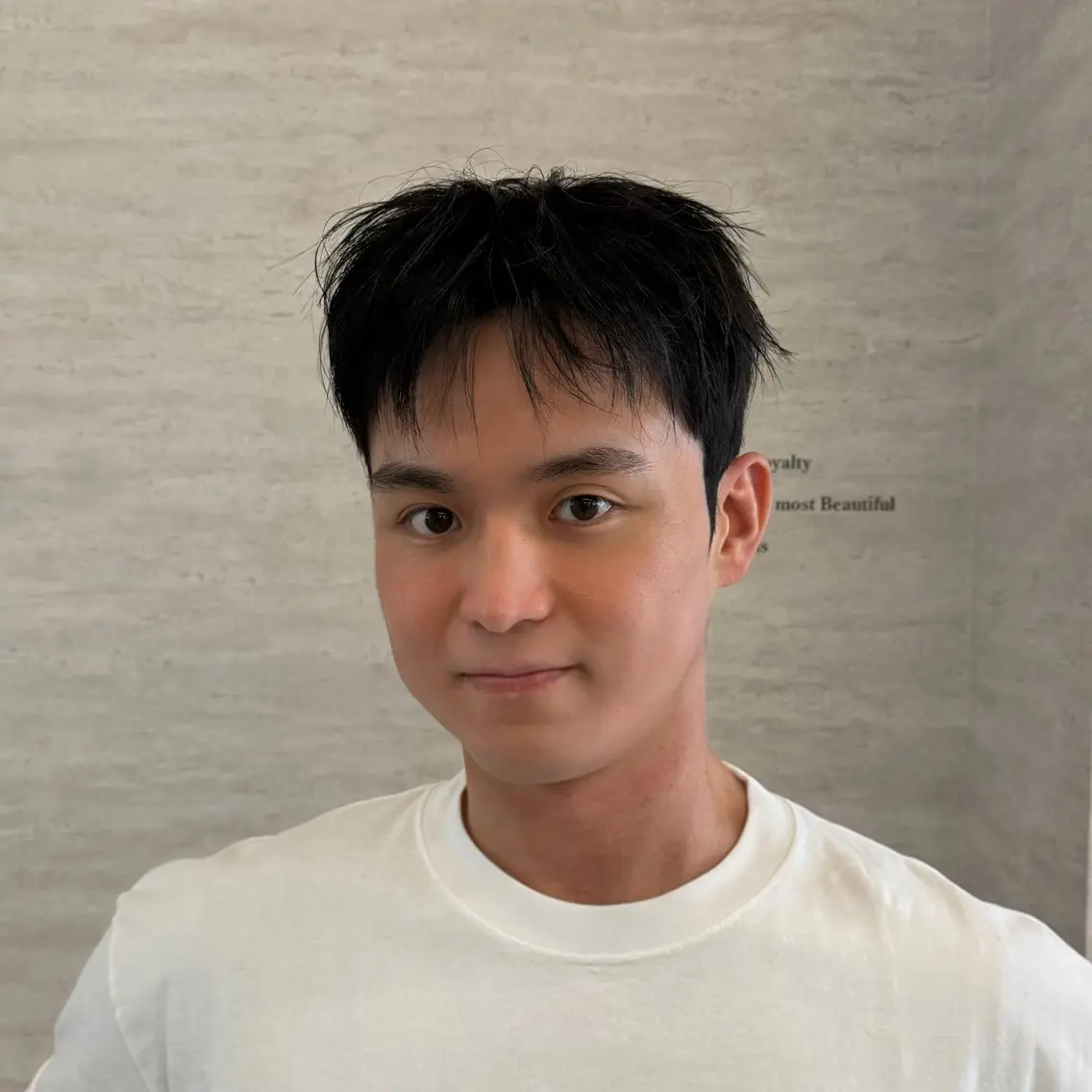 メンズ カット パーマ 韓国式ダウンパーマ 🇰🇷櫻井健のヘアスタイル