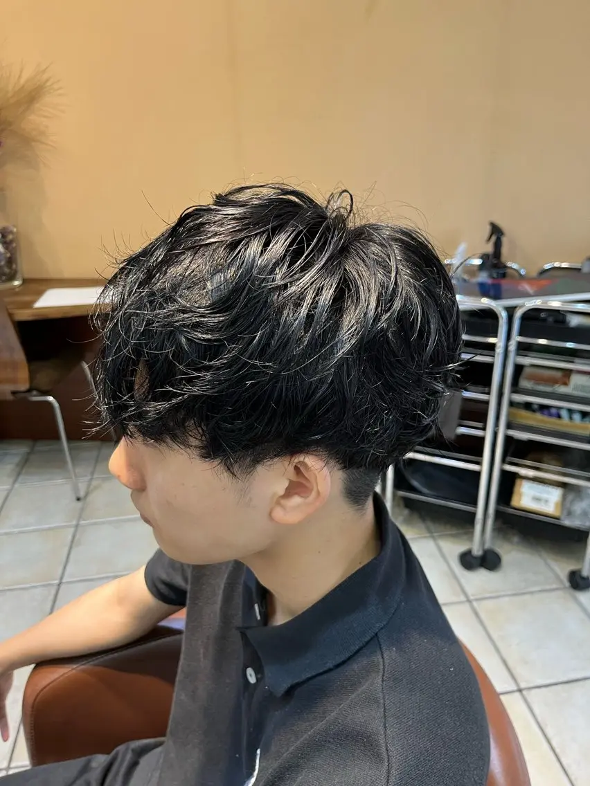 パーマ 畠山 優士郎のヘアスタイル