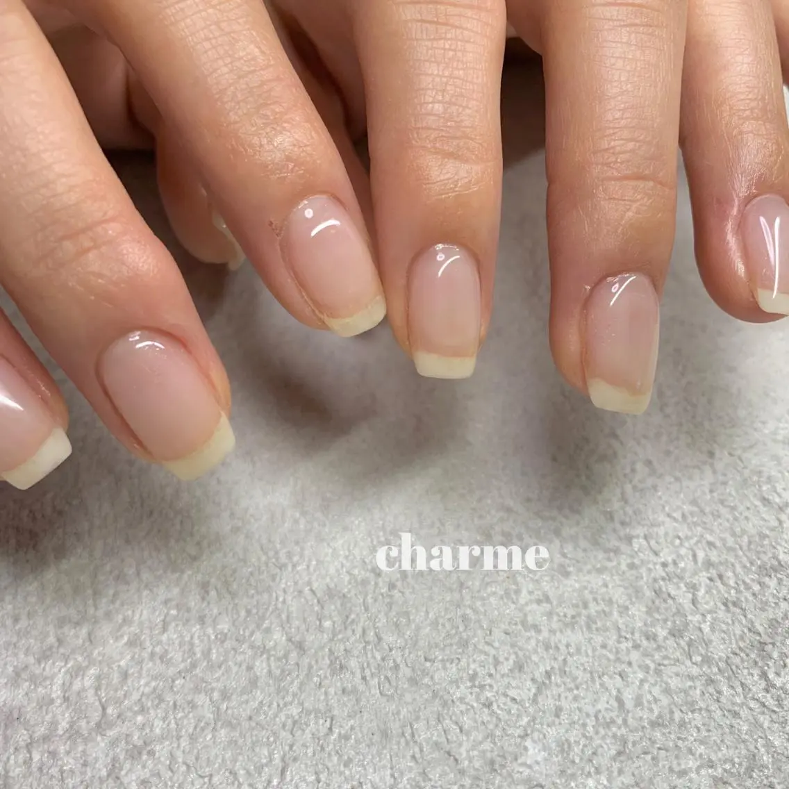 ネイル クリアネイル . SHIORIのネイルデザイン