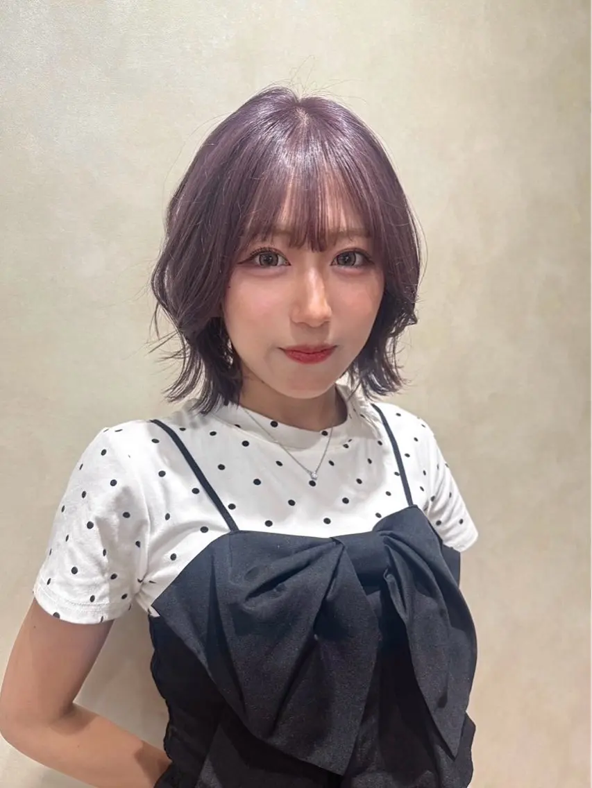 ショート 透明感カラー 🫧/つばめのヘアスタイル