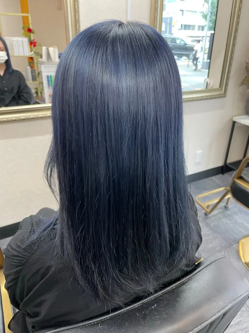 セミロング 檜皮 夢子のヘアスタイル