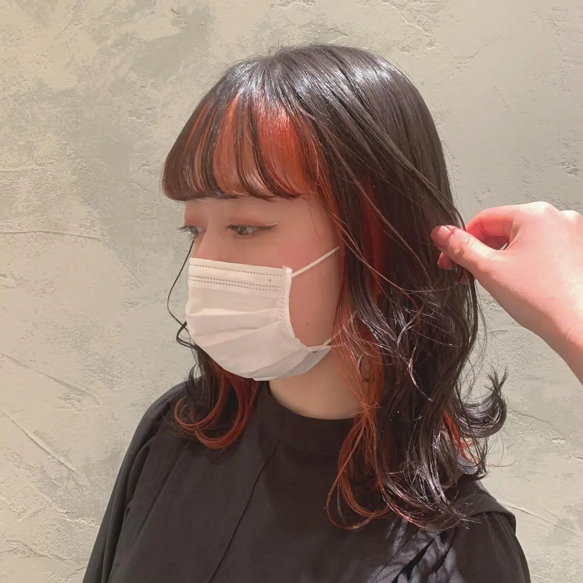 ミディアム カラー Takahashi Yuriのヘアスタイル