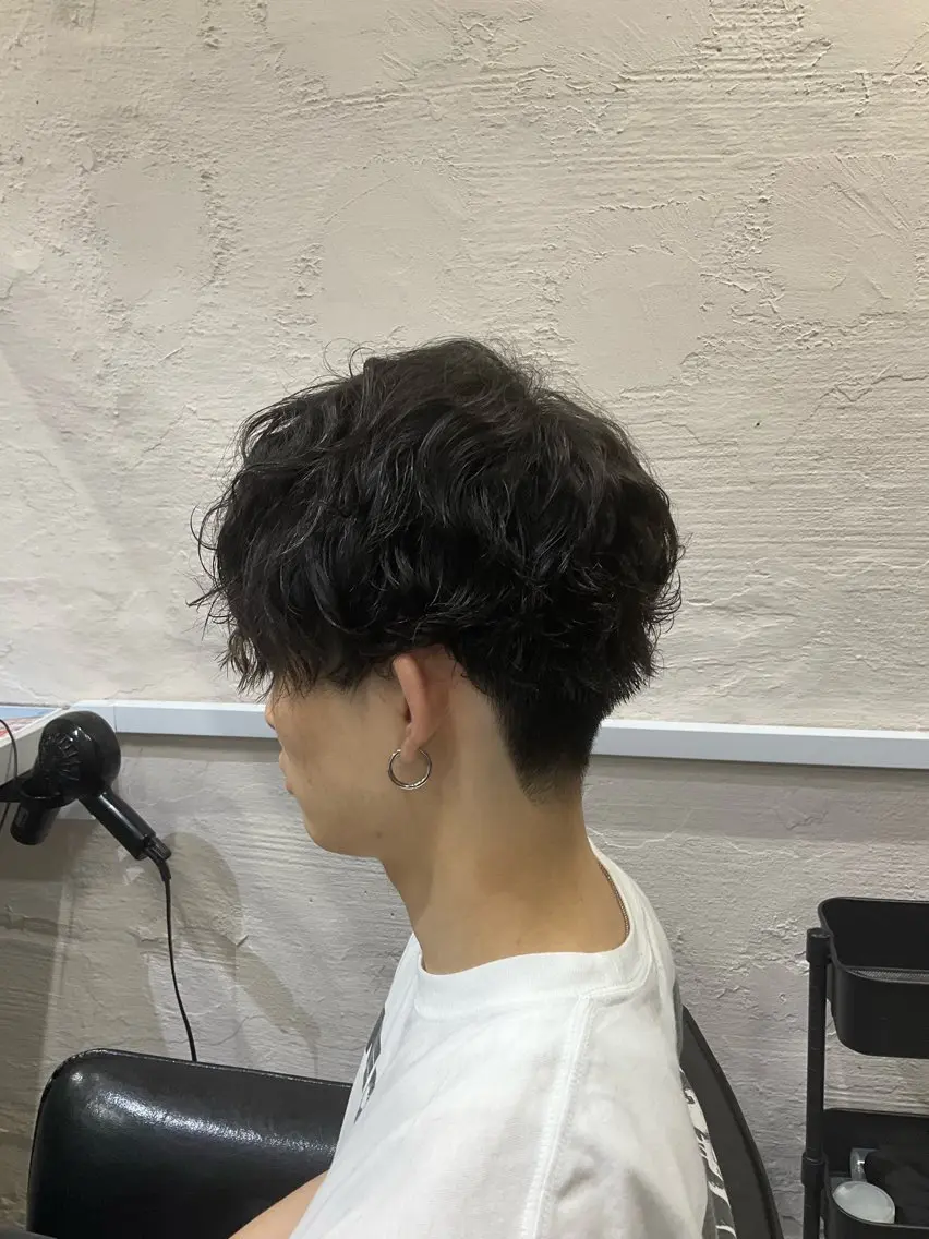 パーマ メンズ メンズパーマ スパイラルパーマ カット パーマ がもう ゆいこのヘアスタイル