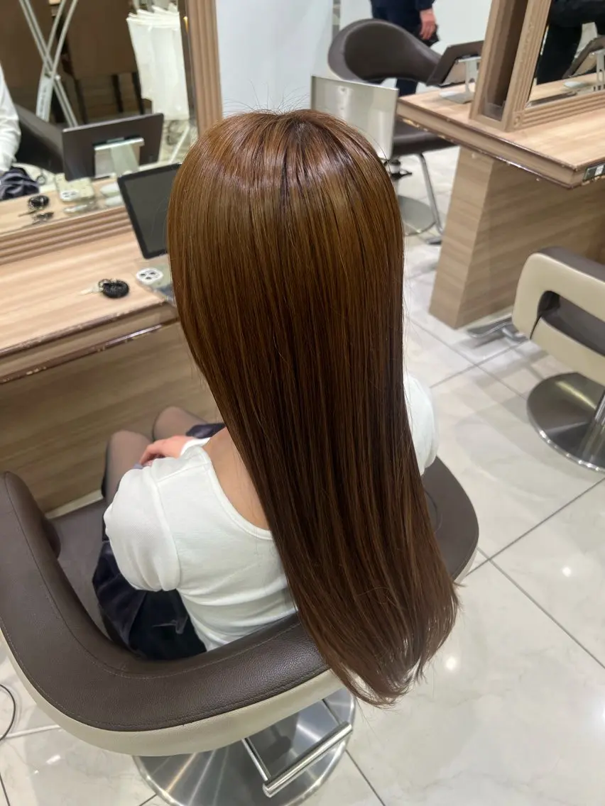 カラー ✨レイヤーカット 佐藤怜央✨のヘアスタイル