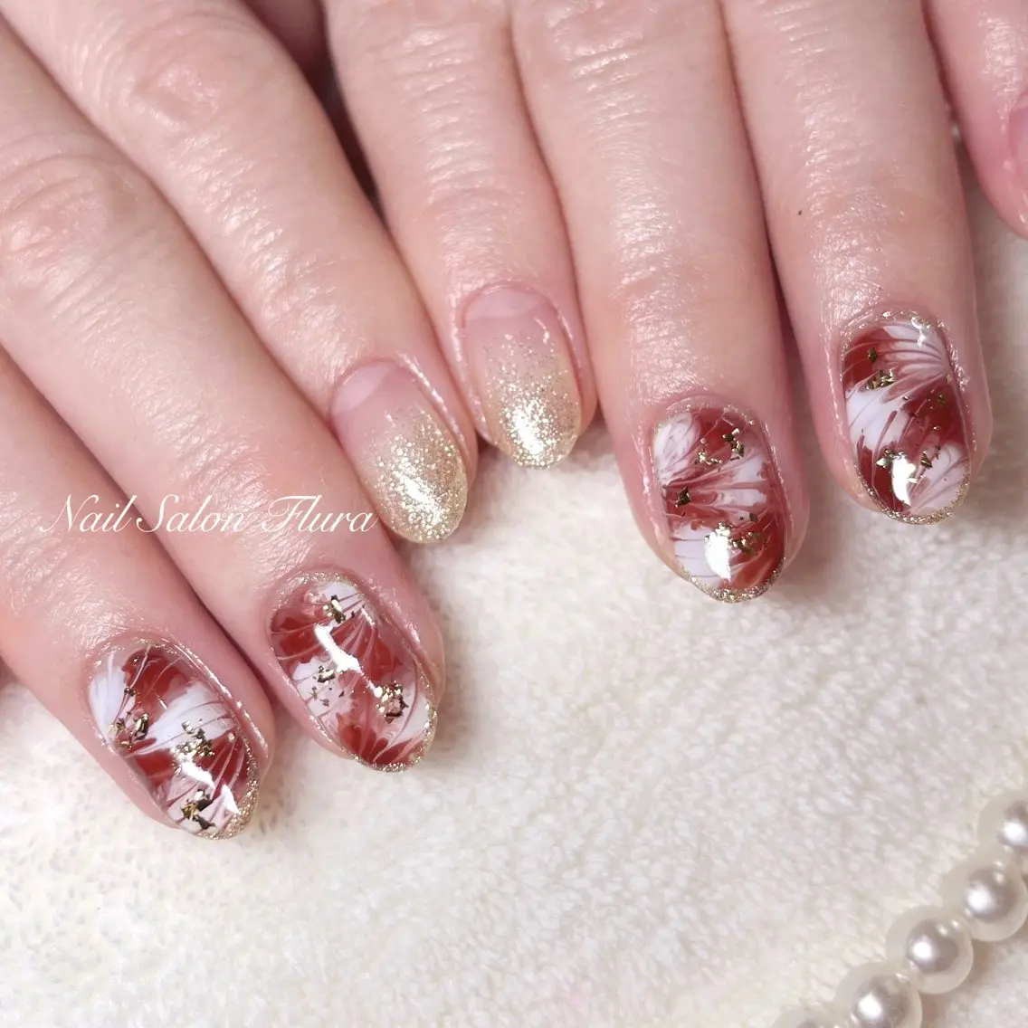 ネイル ハンドネイル NailSalon Fluraのネイルデザイン