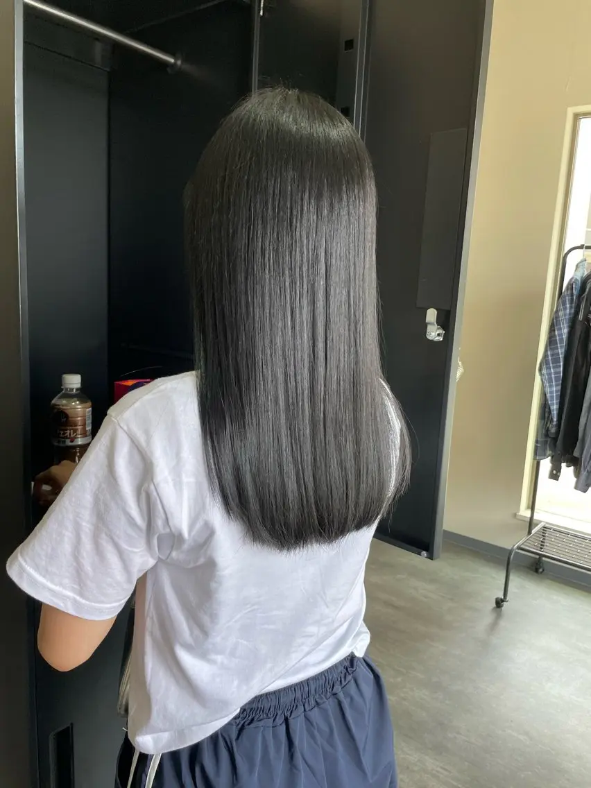 セミロング カラー トリートメント 𓍯 Riho𓍯のヘアスタイル