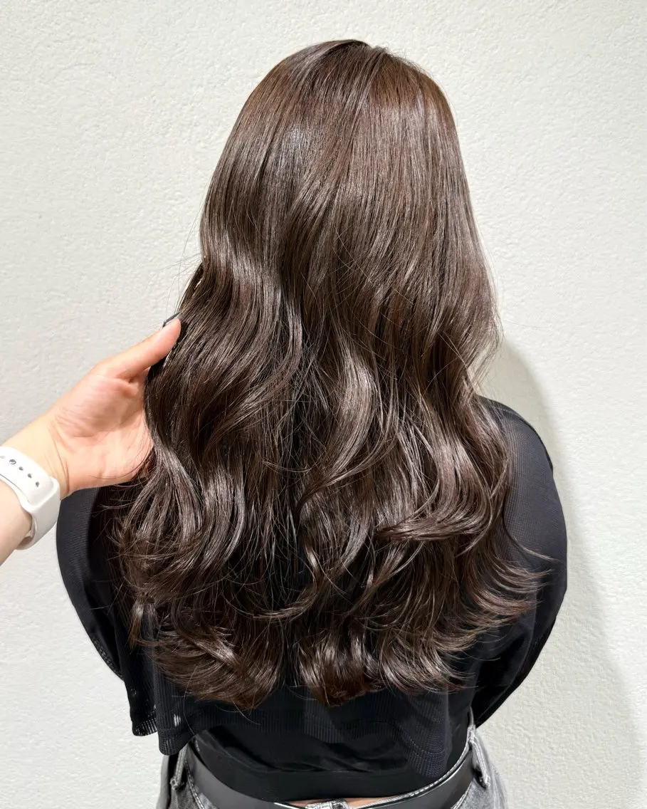 ロング カラー カット ヘアカラー トリートメント 🎀髪質改善🎀 恵比寿/sayuのヘアスタイル