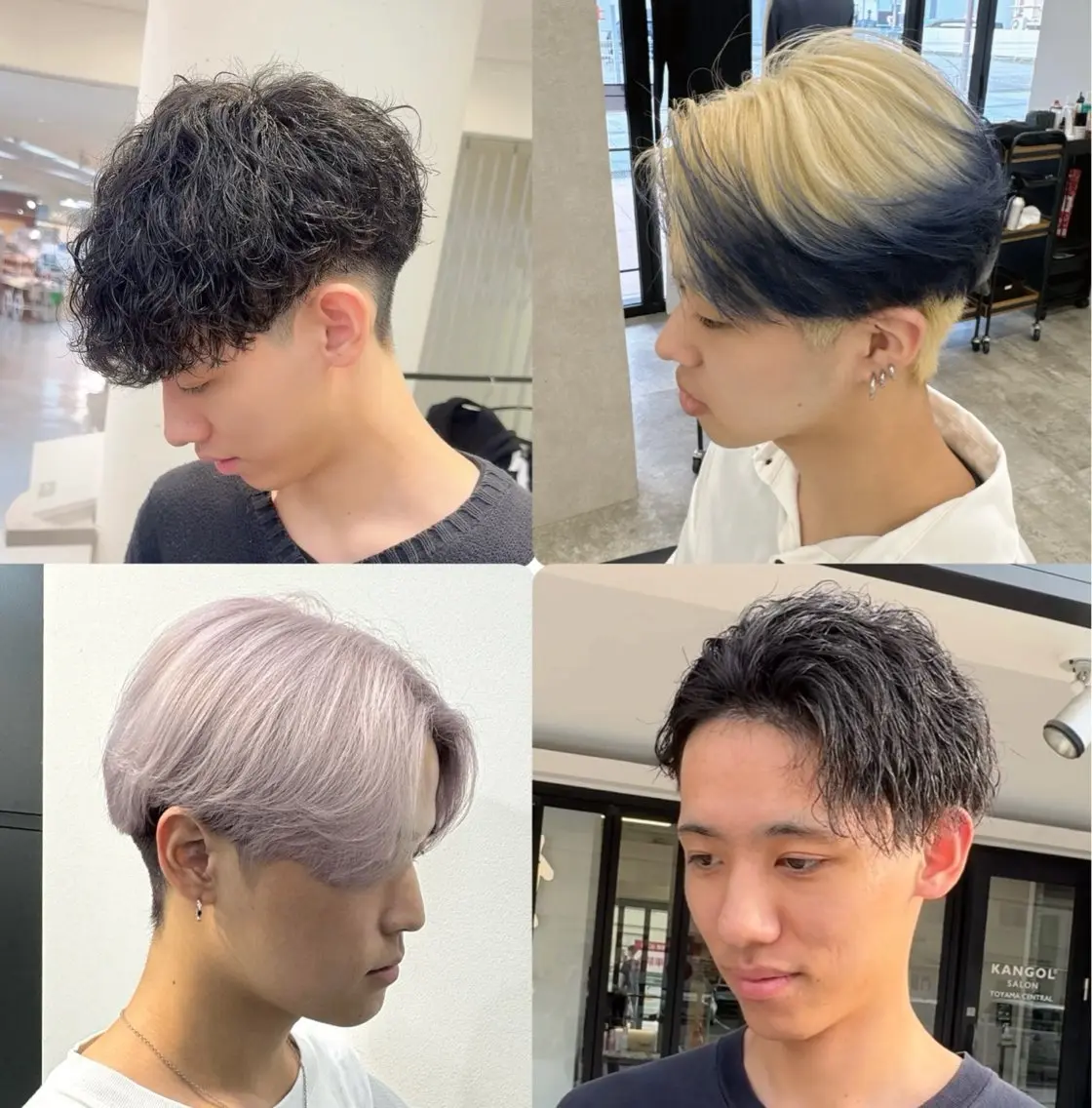 カラー パーマ メンズ メンズパーマ カット メンズカット、パーマ ／富山  Taiseのヘアスタイル