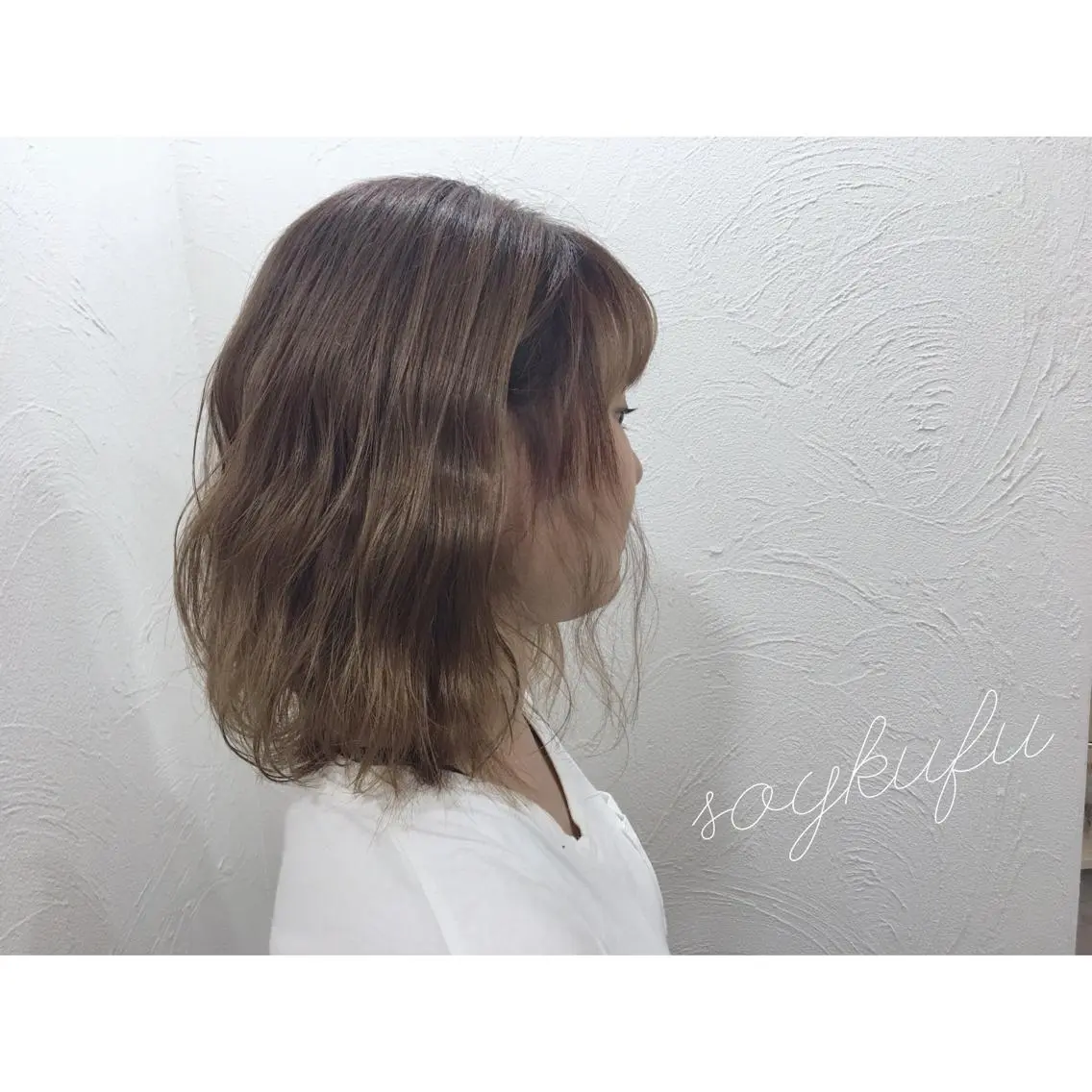 ミディアム 【今だけブリーチ 限定価格💕】すみのヘアスタイル