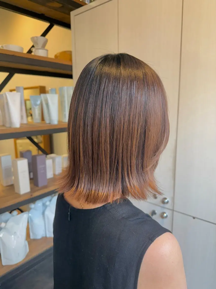 ミディアム かとう なこ🐾のヘアスタイル