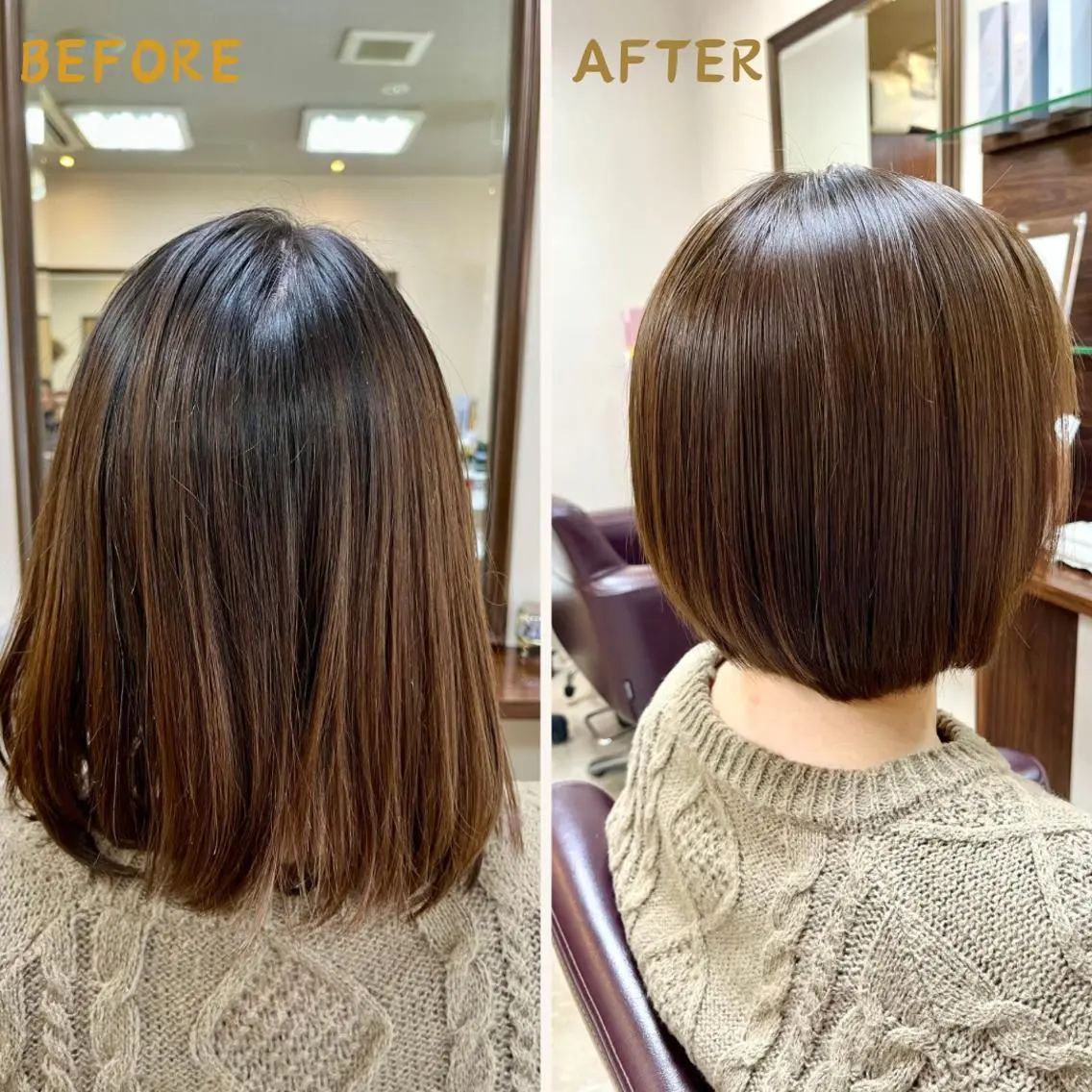 ショート アッシュ ボブ カット ヘアカラー トリートメント 澤崎 希望のヘアスタイル