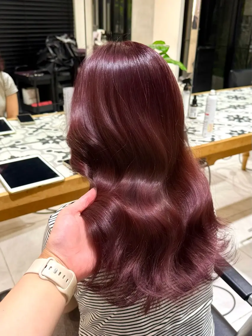 ロング カラー ヘアカラー るり /ボブカットのヘアスタイル