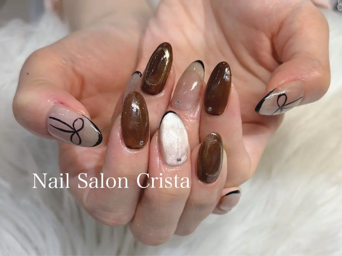 ネイル ハンドネイル CRISTA MOMOのネイルデザイン