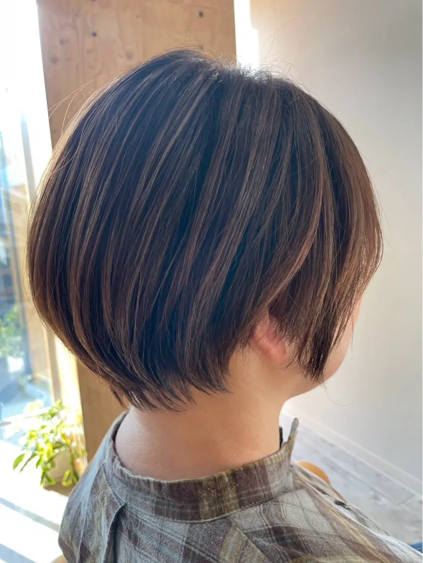 ショート ショートヘア カット 🦋ショートカット モデル紀輔🦋‪のヘアスタイル