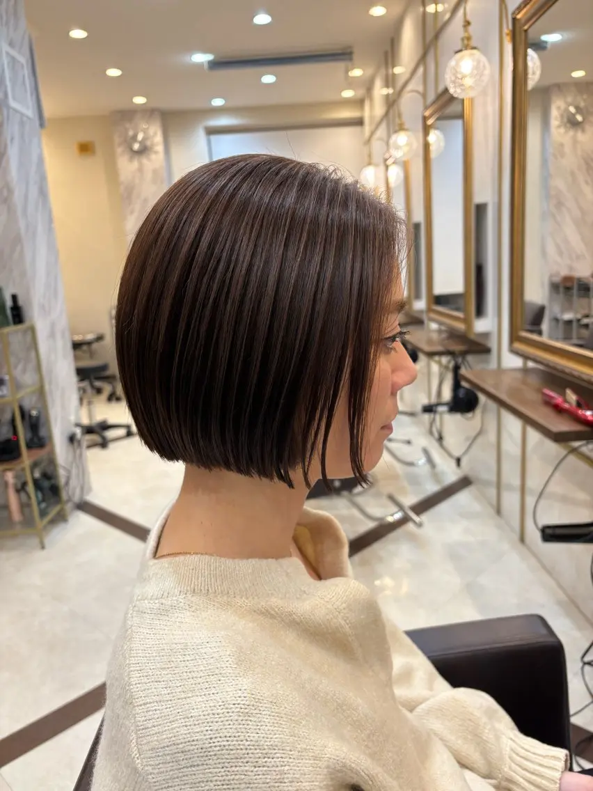 カラー ボブ 関口 武侍のヘアスタイル