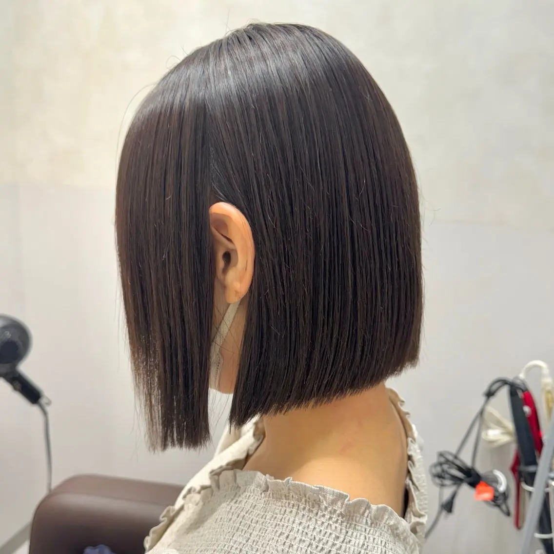 ショート 縮毛矯正 森 隆秀/韓国ヘアのヘアスタイル
