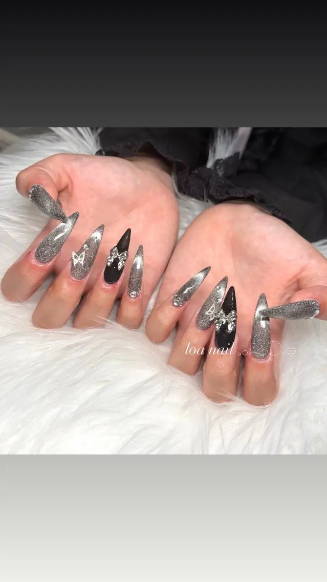 ネイル ワンホンネイル ハンドネイル loa nailのネイルデザイン