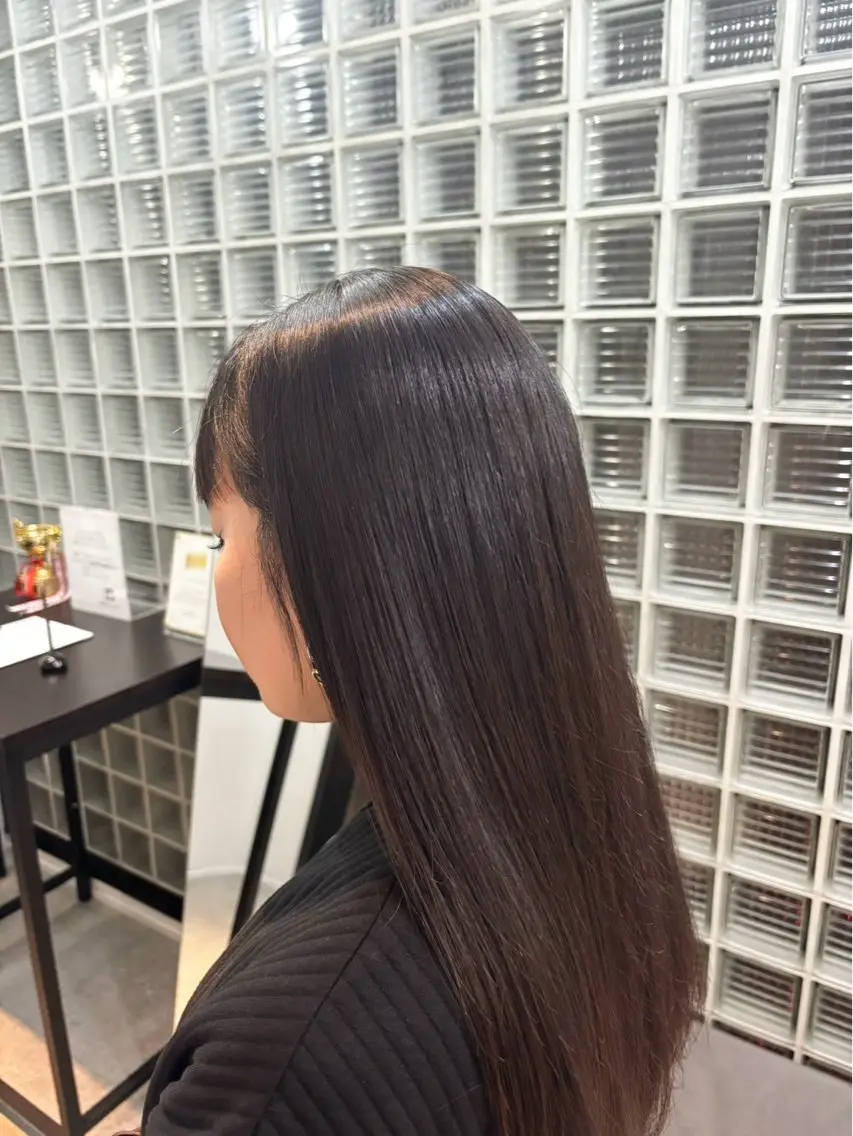 縮毛矯正 森下 美穂のヘアスタイル