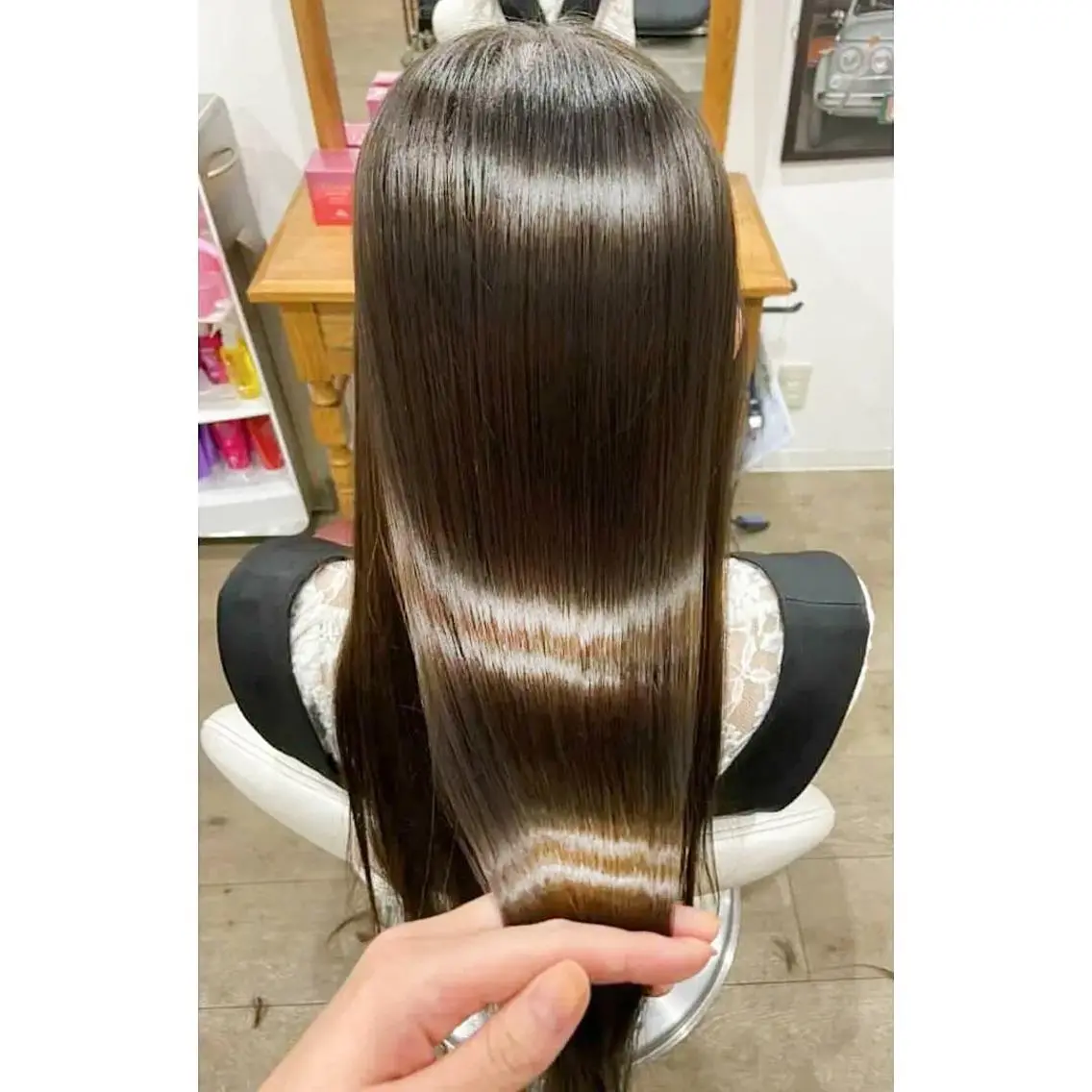 ロング 髪質改善 ロング トリートメント 酸性ストレート 縮毛矯正 💎髪質改善専門 jewel boxのヘアスタイル