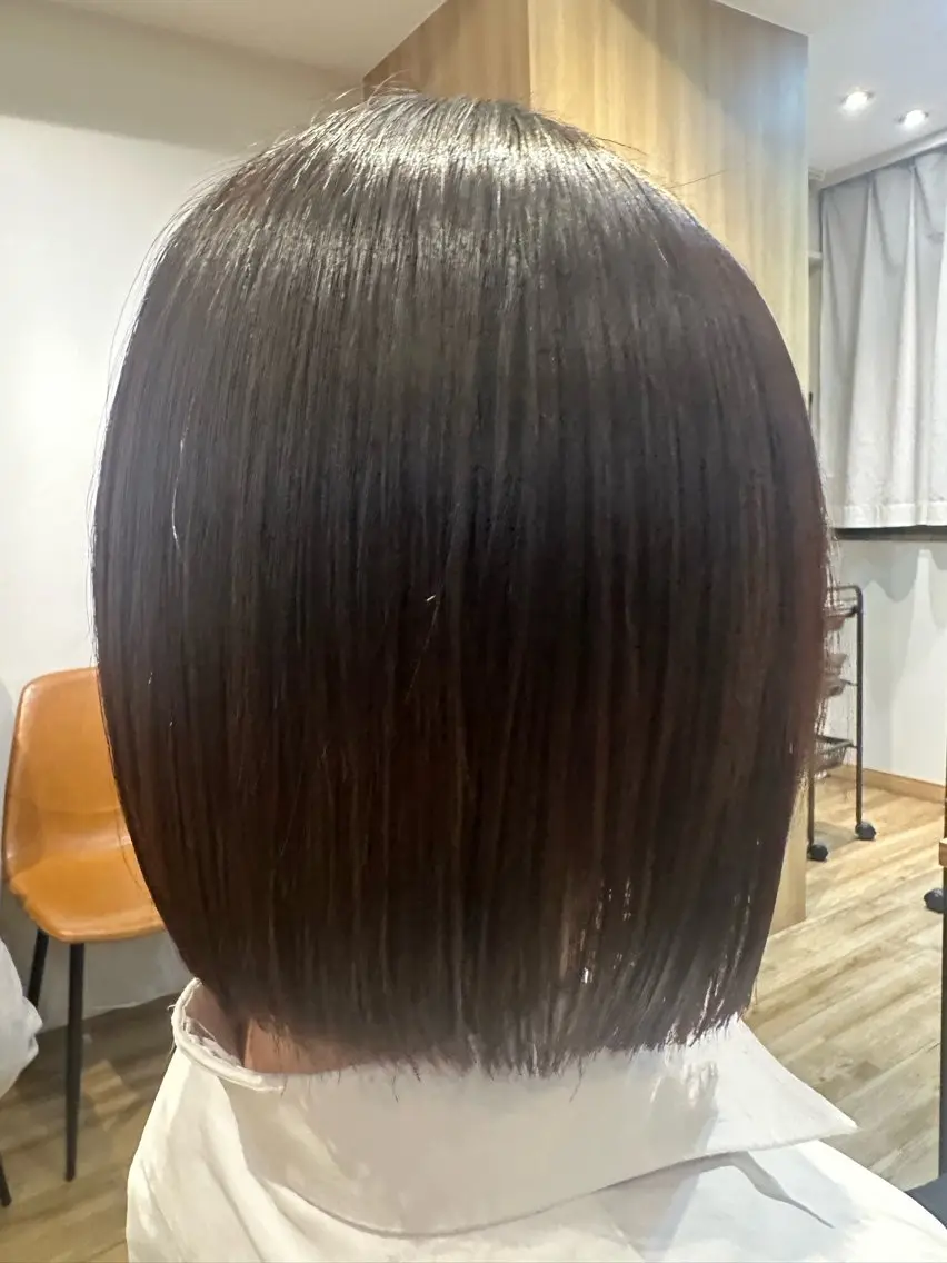 ショート パーマ カット 縮毛矯正 トリートメント ✨✂️Nori ✂️✨のヘアスタイル