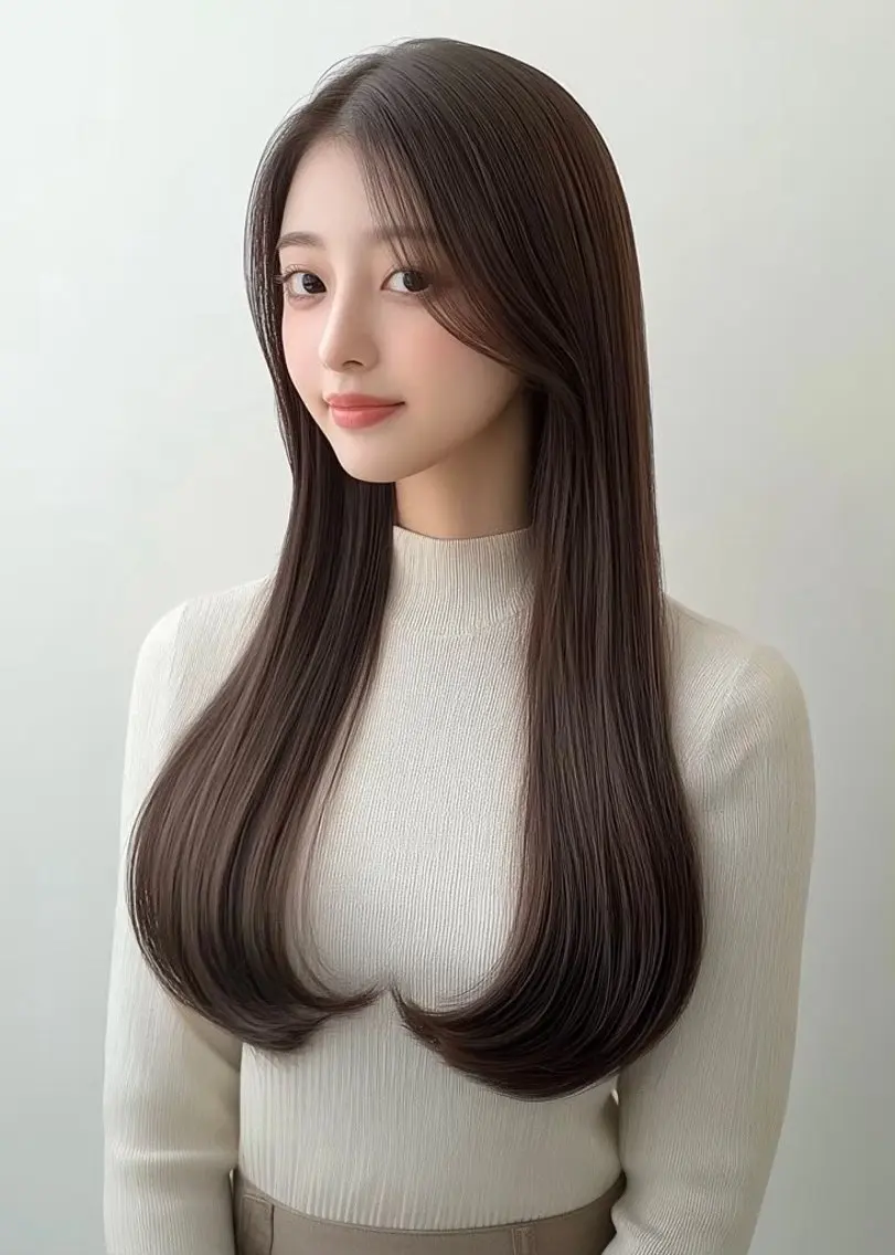 ロング 髪質改善 トリートメント 酸熱トリートメント 縮毛矯正 髪質改善/美髪矯正✨ オノ カツマのヘアスタイル