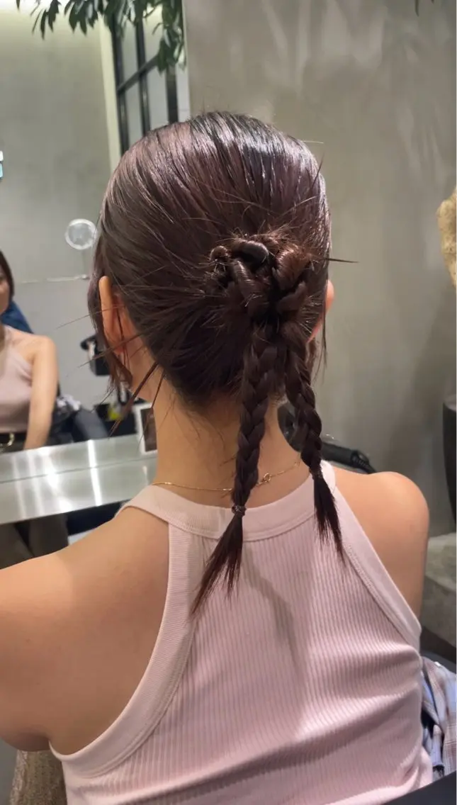 お呼ばれヘアセット🎀🤍の写真
