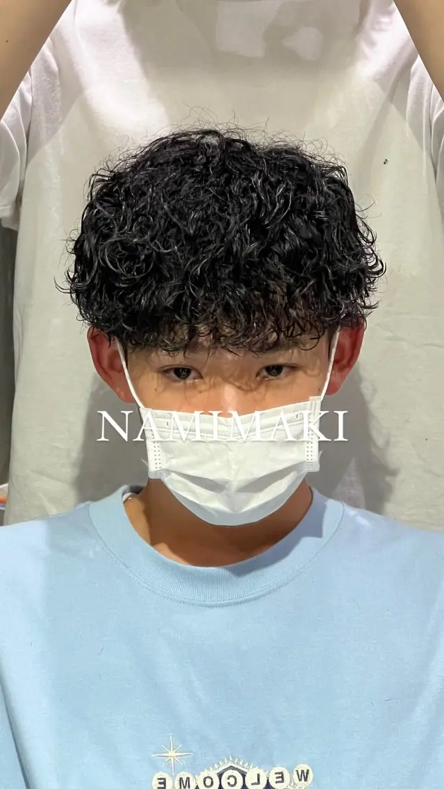 ショート カット パーマ メンズパーマ/縮毛 超特化/tomokiのヘアスタイル