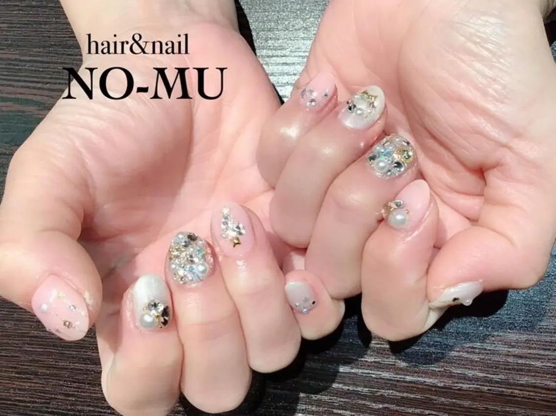 ネイル 冬ネイル クリスマス hair&nail NO-MUのネイルデザイン